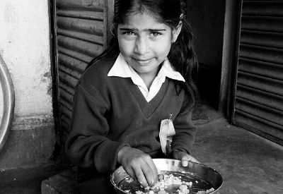 ALIG I Mid Day Meal in Government School